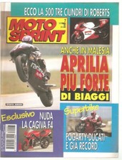 RIVISTA MOTOSPRINT 7 FEB 1997 NUDA LA CAGIVA F4 BIMOTA YB 11 SUPERLEGGERA 