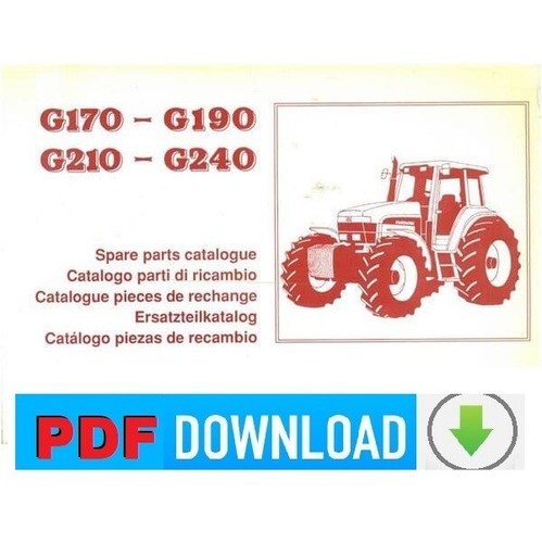 Fiatagri g170 g190 - g170, g240