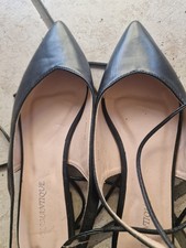 Stivaletti Donna Color Nero, Basse con Lacci, Numero 38