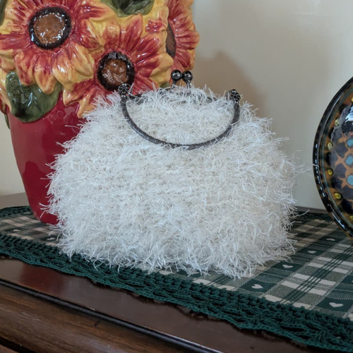 Borsa clutch donna crochet - clutch,