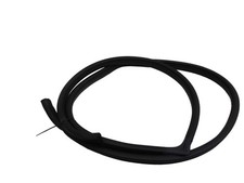 Left rear body door rubber - door,
