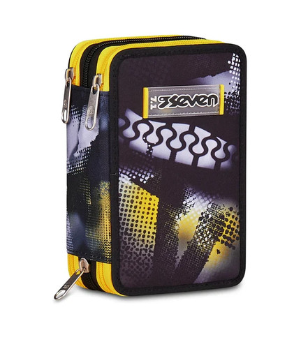 Astuccio zip completo scuola - astuccio, 3