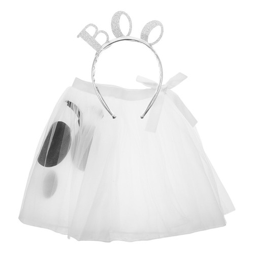 Abito fantasma bianco - abito,