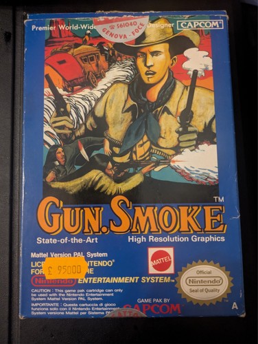 Gun smoke nintendo - nintendo, nes
