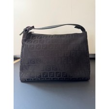 Fendi Zucca Canvas Pochette