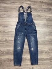 Salopette jeans ZARA blu