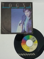 GIANNI TOGNI - Siamo una cosa sola 7" PROMO 1987 45 giri disco vinile italo