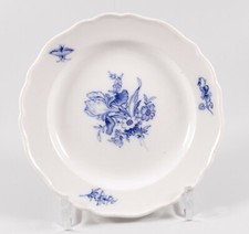 Piatto Meissen blu cobalto