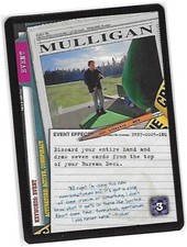 X-Files CCG Premiere (First Edition) - PR97-0005-INQ "Mulligan" Promo Card 1996