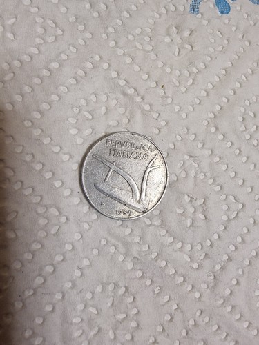 Moneta rara lire del - moneta,