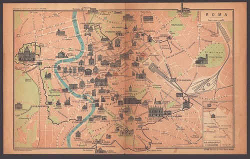 Roma mappa anno - anno, santo