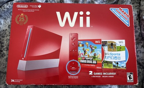Console nintendo wii rossa - console,