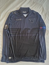 MAGLIA LAZIO MATCH WORN SHIRT EUROPA LEAGUE MIROSLAV KLOSE NERA RARA