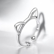 Anello regolabile in argento