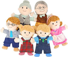 Set Di 6 Bambole a Mano, 11,8