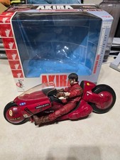 Akira Kaneda On Motorcycle