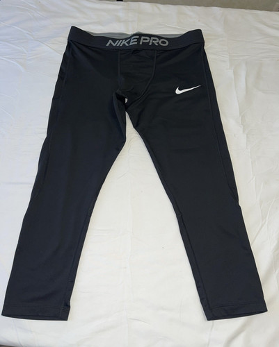 Leggings nike pro uomo nero - leggings,