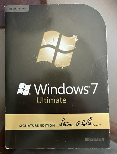 Microsoft windows ultimate - microsoft, 7