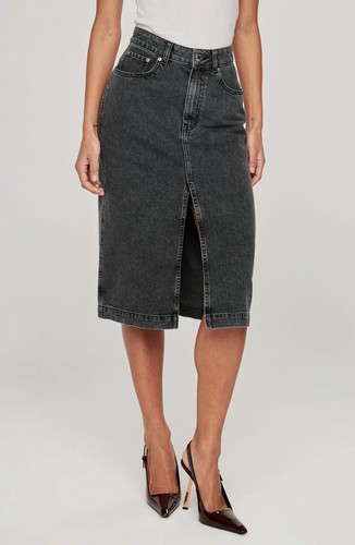 Dl1961 gonna donna nera denim - nera,