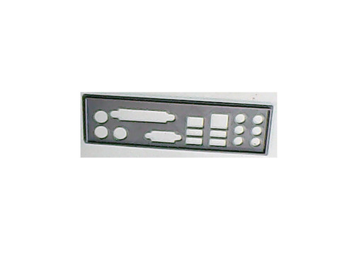 Shield plaque arriere en - i/o,