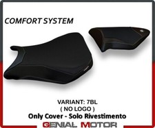 Rivestimento sella Dacca 2 Comfort System Nero (BL)T.I.BMW S 1000 RR 2012 > 2014