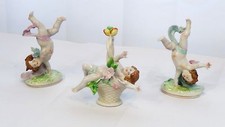 SET OF 3 ANTIQUE MEISSEN