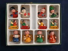 Decorazioni Per Albero Di Natale In Legno Vintage