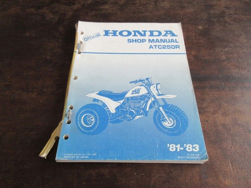 Honda atc250r 1981 1982 1983 - honda,