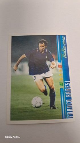 Figurina panini azzurro - figurina,