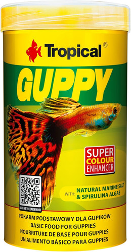 Guppy 250ml 50g mangime - guppy, /