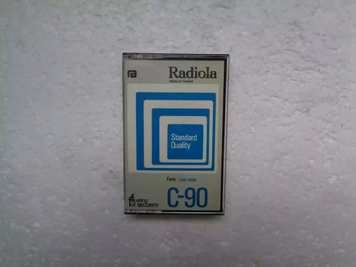 Vintage audio cassette radiola - vintage,