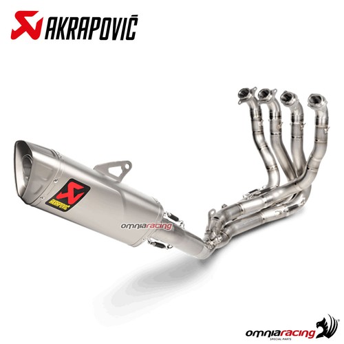 Scarico completo akrapovic - completo,