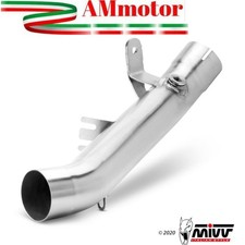 Collettore No Kat Kawasaki ZX-10 R 2012 Mivv Tubo Decatalizzatore Moto