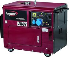 GENERATORE DI CORRENTE DIESEL POWERMATE BY PRAMAC PMD 5000S GRUPPO ELETTROGENO