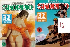 SKORPIO RACCOLTA ANNI 80 2 PEZZI NUOVI D'EPOCA  VINTAGE (13)