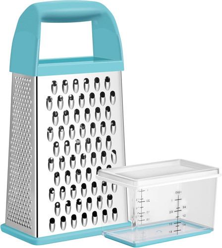 Cheese grater with container - grater,