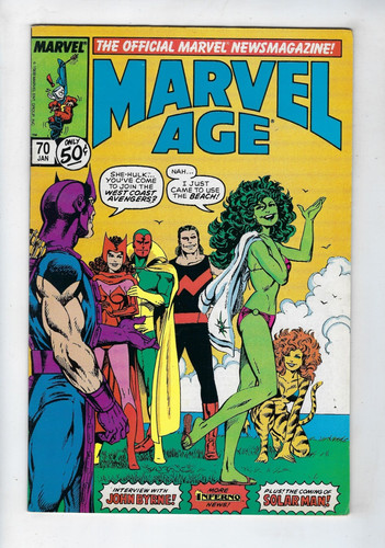 Marvel age offical - #70,