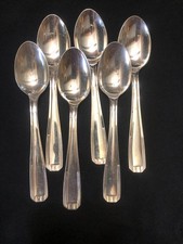 6 cuillères à café Art deco