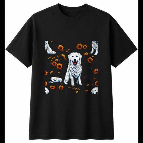 Shirt maremma pastore - pastore, con