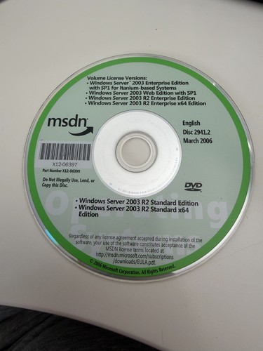 Microsoft windows server 2003 - microsoft,