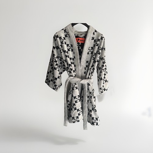 Accappatoio off white - white, arrow