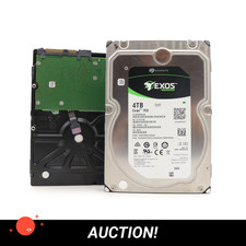 (16 TB) 4x Seagate 4 TB 12
