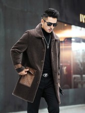 Haining Pelliccia Giacca Pelle