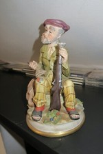 STATUINA "L'ALLEGRO CACCIATORE" CAPODIMONTE (?)