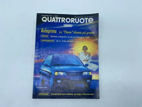 Rivista quattroruote annata - rivista,