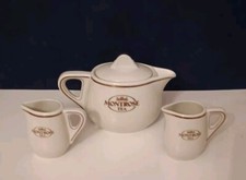 Richard Ginori Teiera E Lattiera Montrose Tea Vintage Raro