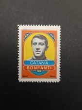 figurina francobollo calciatori #Catania Bonfanti qui Giovani
