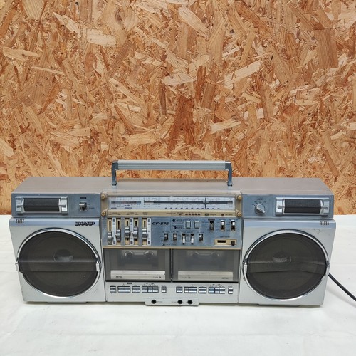 Sharp 575 stereo radio - sharp, gf-575