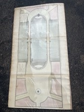 Raro 1800 George Dance Arch DESIGN BLUEPRINT~THAMES~PORT LONDON BRIDGE~ORIGINALE