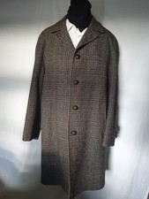 Cappotto Harris tweed vintage anni 60 di Dunne & Co